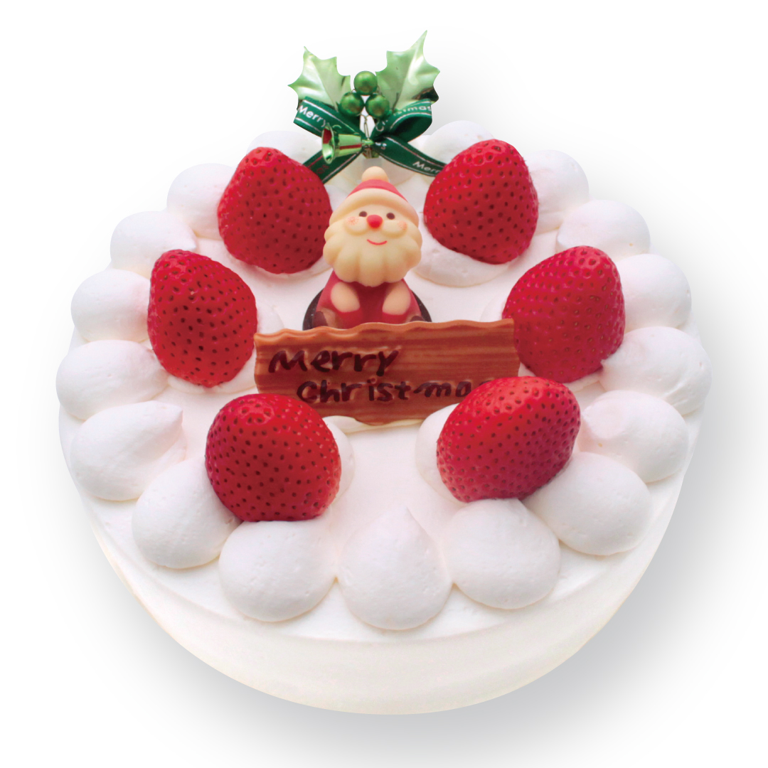 Xmas生クリームケーキ（苺サンド）｜お菓子のきくち